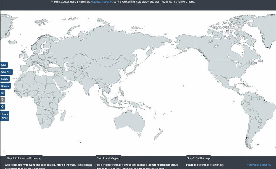 Map zoom state (position and scale) is now saved in map configurations and restored when loading them.