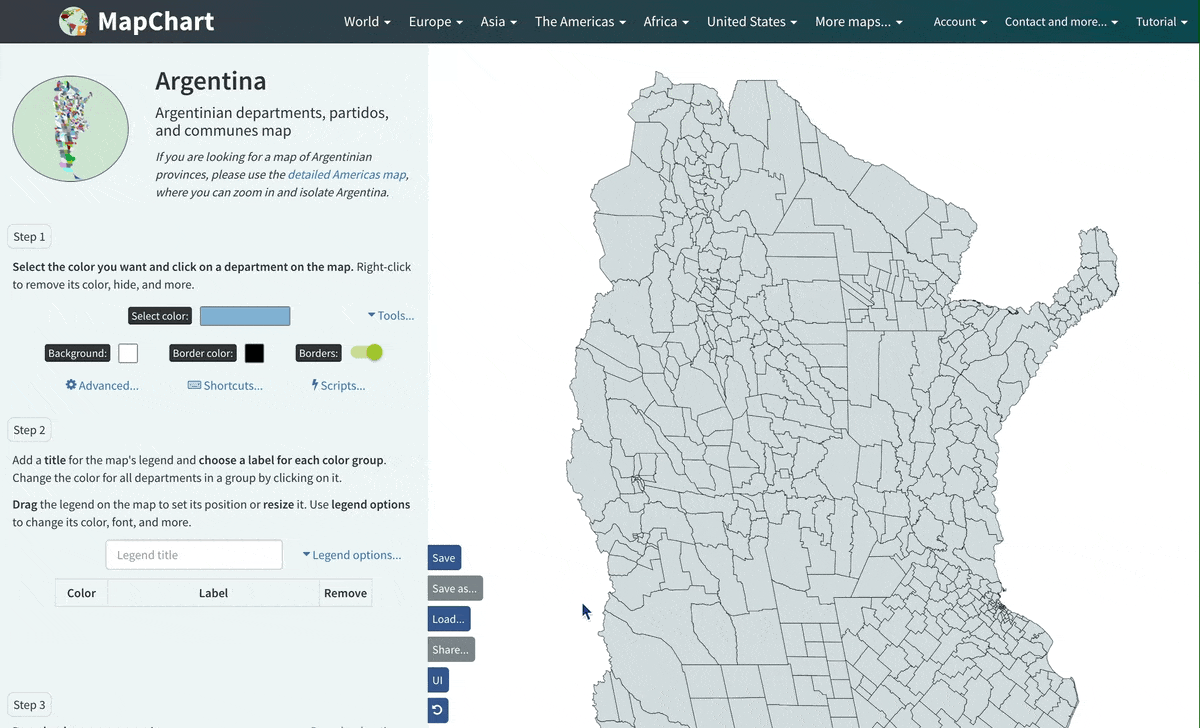 Using the new rectangle, ellipse, and polygon selection tools.