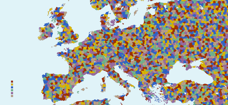 A preview of the Victoria 3 provinces map.